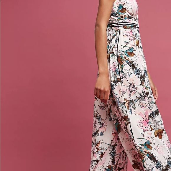 ANTHROPOLOGIE | Plenty by Tracy Reese Gwyneth Floral Jumpsuit - Picture 5 of 8